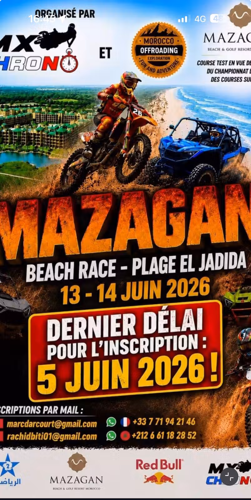 Motocyclisme à El Jadida : la course test du championnat du monde sauvée in extremis